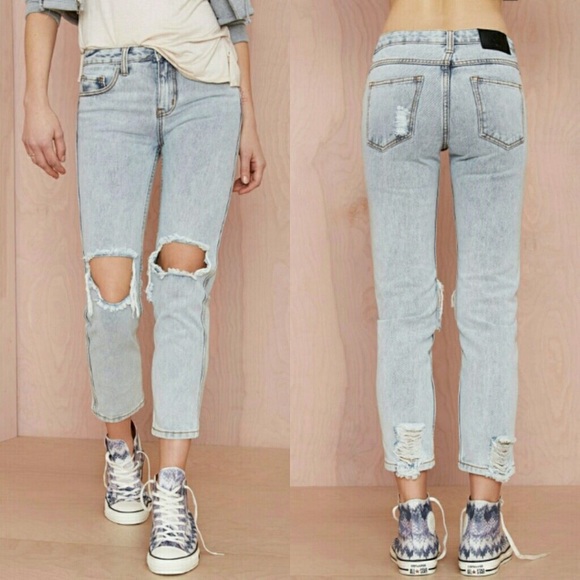 UNIF Denim - UNIF Busted Distressed Jeans